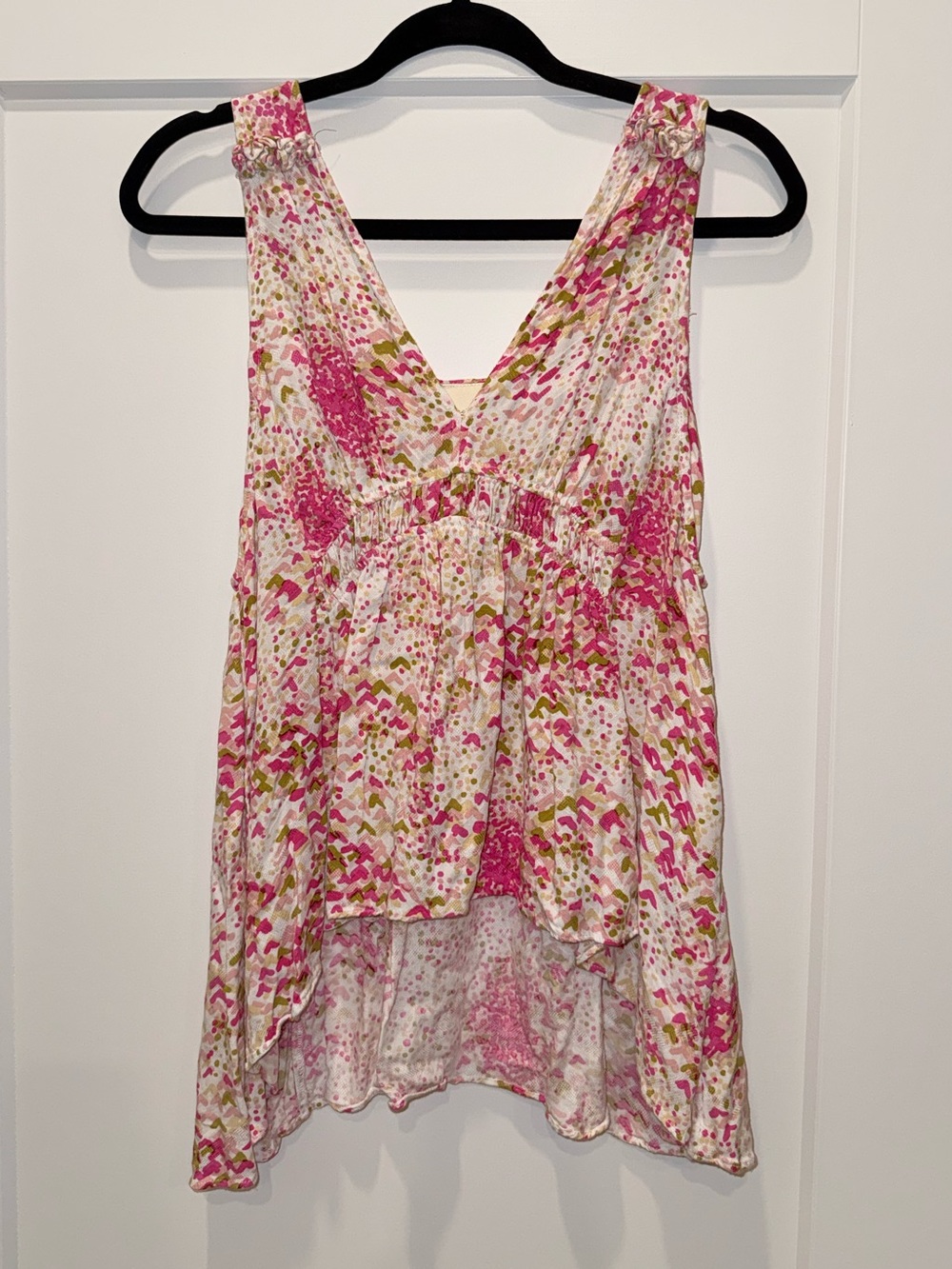 Maeve (from Anthropology) Pattered Tank Top